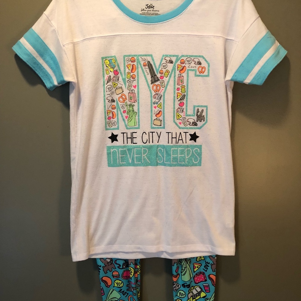 Justice 2 Piece Pajama Set